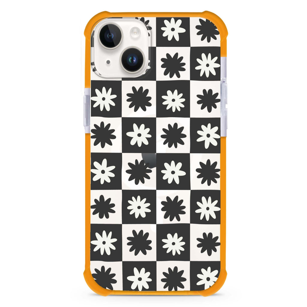 Flowers iPhone 15 Plus MagSafe Compatible Ultra Shockproof Case