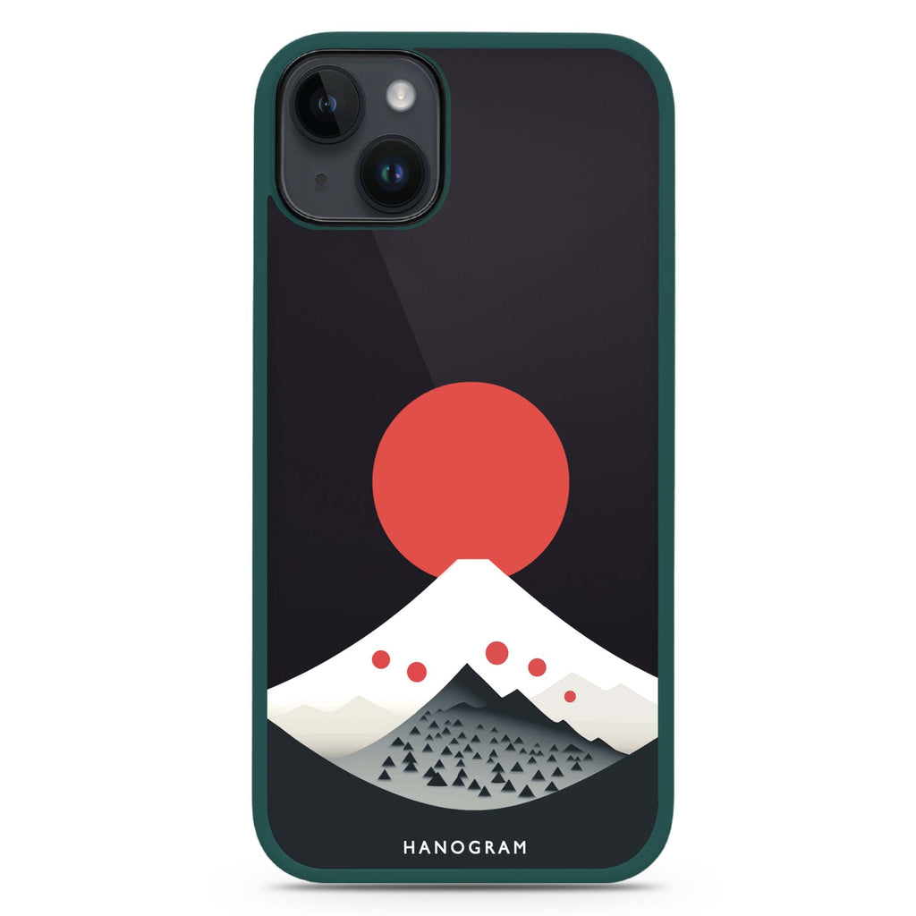 Fuji Majesty iPhone 15 Plus Impact Guard Bumper Case