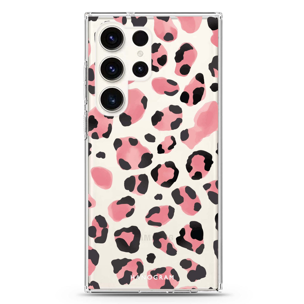 Spotted Glamour Samsung Galaxy S26/S25/S24/S23/S22 Ultra ultra clear case, transparent design, main view