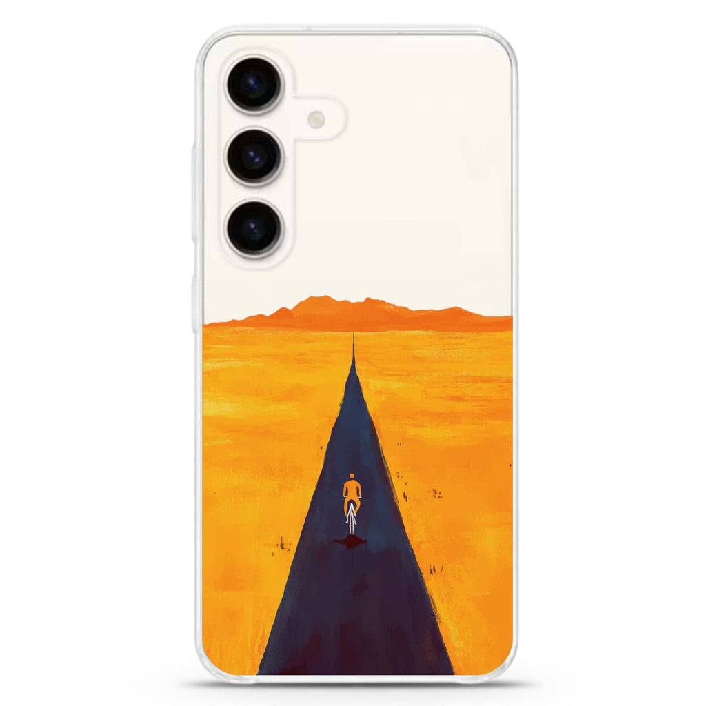 Ride Alone Samsung Galaxy Ultra Clear Case