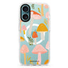 Blushing Mushrooms MagSafe Compatible Ultra Clear Case