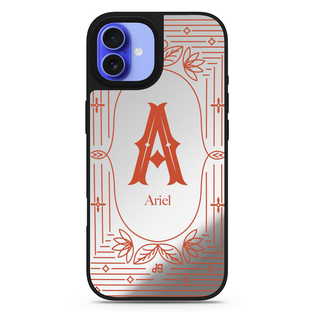 Artistic Monogram I Mirror Case