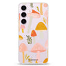 Blushing Mushrooms Samsung Galaxy Ultra Clear Case