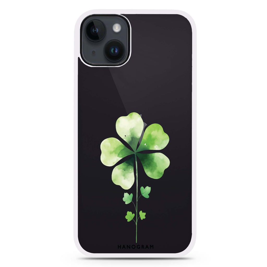 Green Bliss iPhone 15 Plus Impact Guard Bumper Case