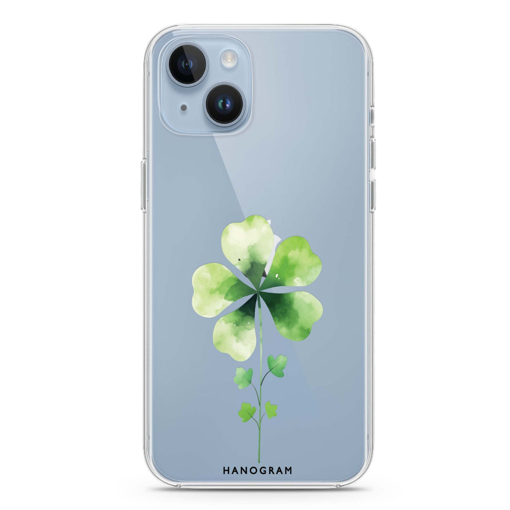 Green Bliss iPhone 13 Ultra Clear Case