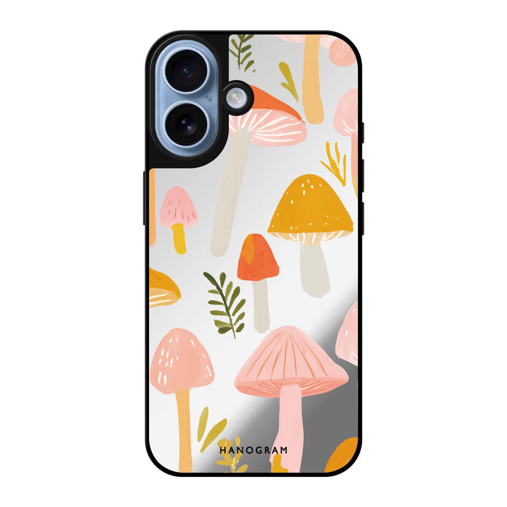 Blushing Mushrooms Mirror Case