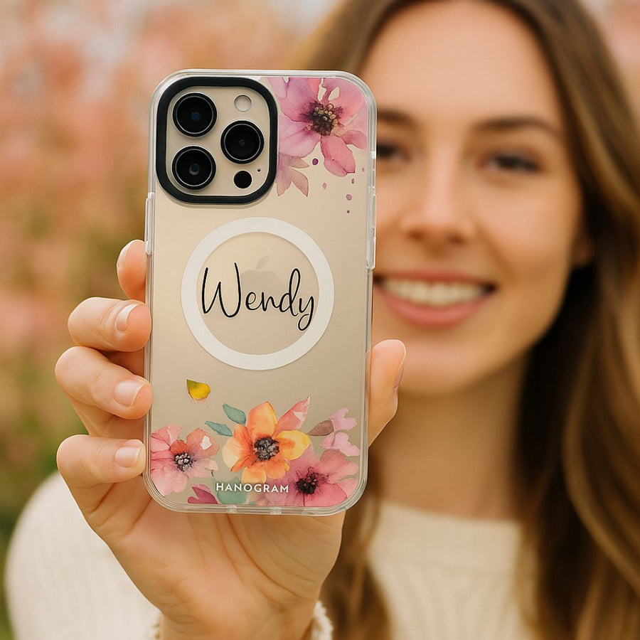 HANOGRAM phone case in everyday life
