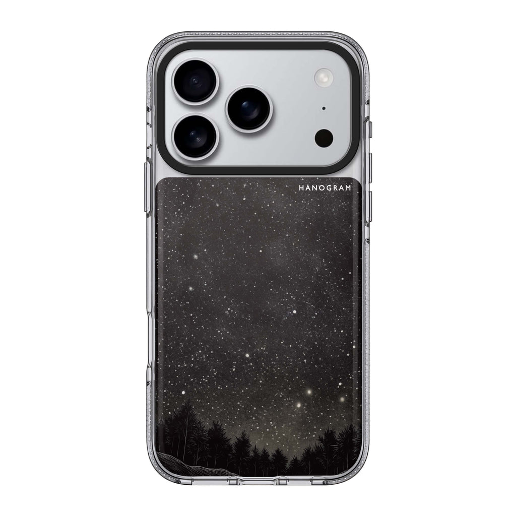 Galactic Gleam celestial sparkle bright iPhone 17 Pro Max ultra clear case