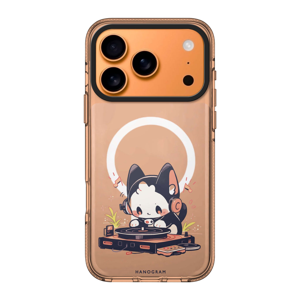 DJ Paws Play animal playful iPhone 17 Pro Max ultra clear case