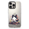 DJ Paws Play iPhone 16/15/14 Pro Max & Pro ultra clear case, front product view