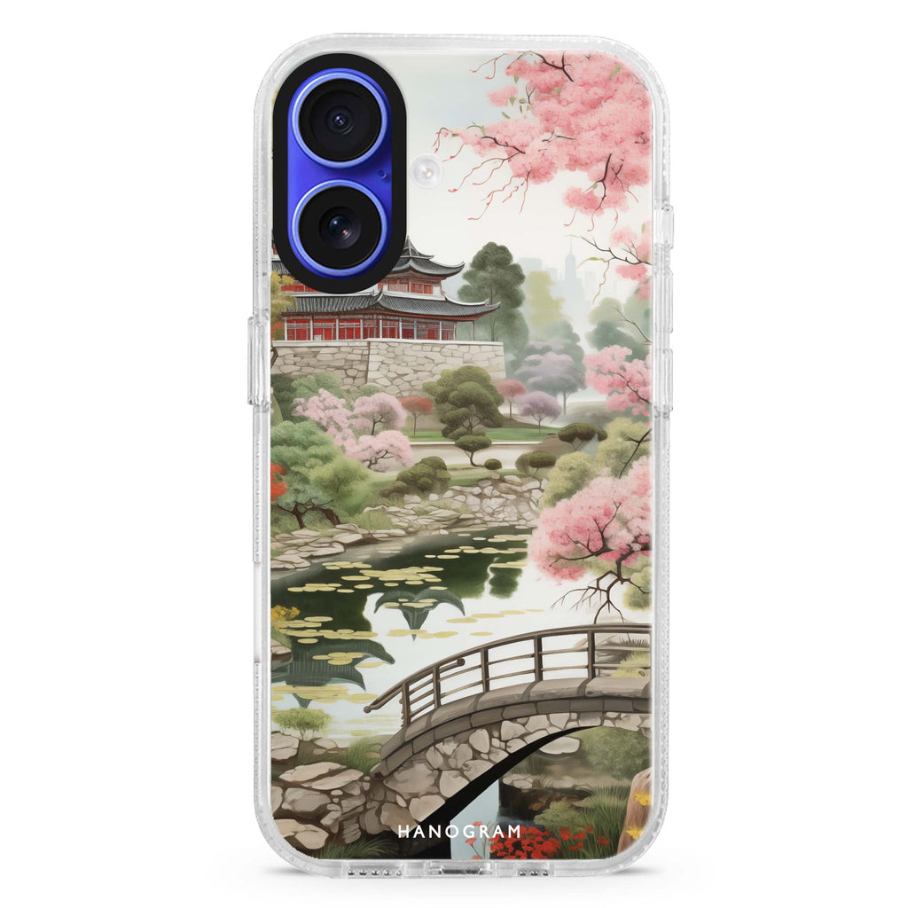 Pagoda Serenity MagSafe Compatible iPhone 16 Ultra Clear Case - Personalized and Stylish Protection