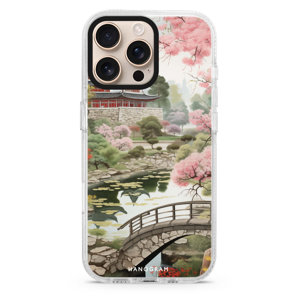 Abstract Checked Pattern MagSafe Compatible iPhone 16 Pro Ultra Clear Case - Personalized and Stylish Protection