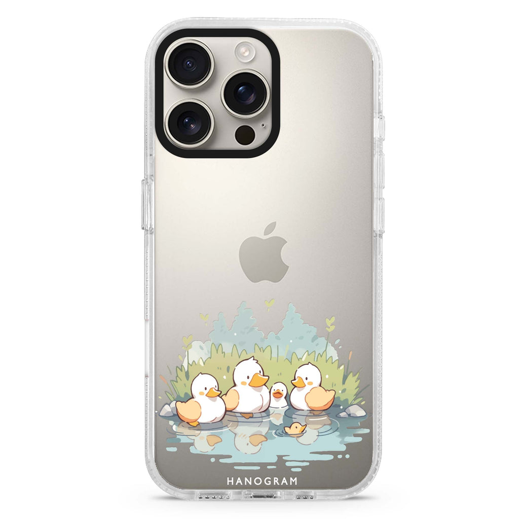 River Duck Delight iPhone 16 Pro & 16 Pro Max Case - Personalized and Stylish Protection