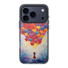 Melting Love heart romantic Valentine iPhone 17 Pro Max ultra clear case