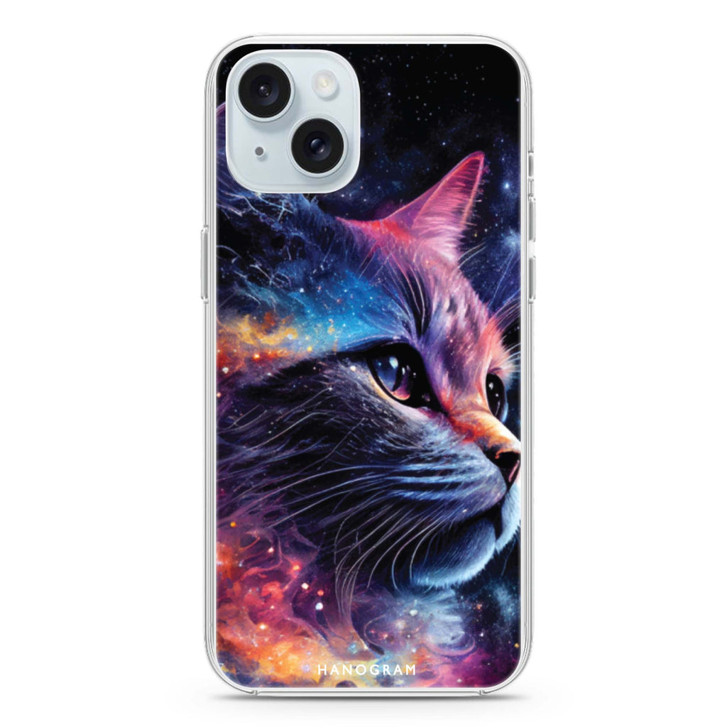 Galaxy Cat iPhone Ultra Clear Case