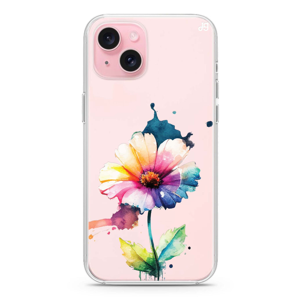 A Beautiful Flower iPhone 15 Plus Ultra Clear Case