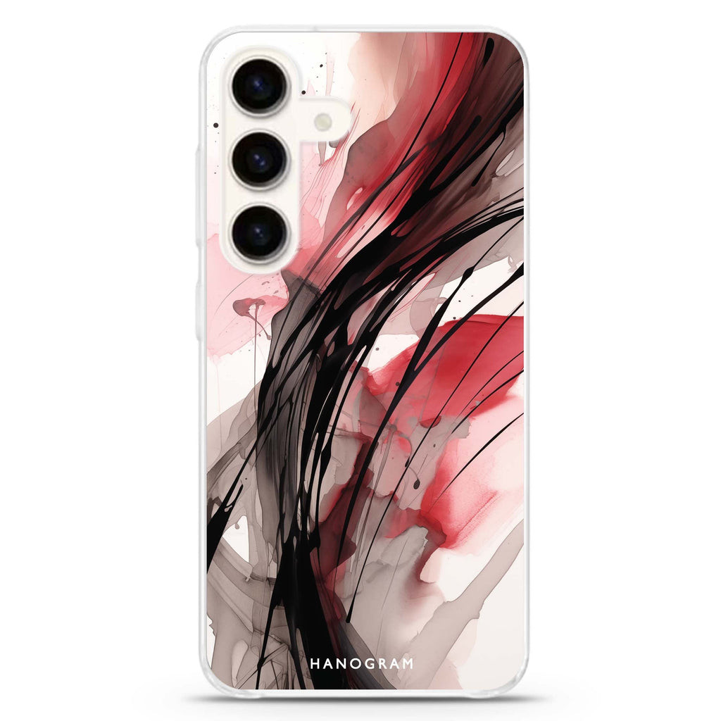 Artisan Strokes Samsung Galaxy Ultra Clear Case