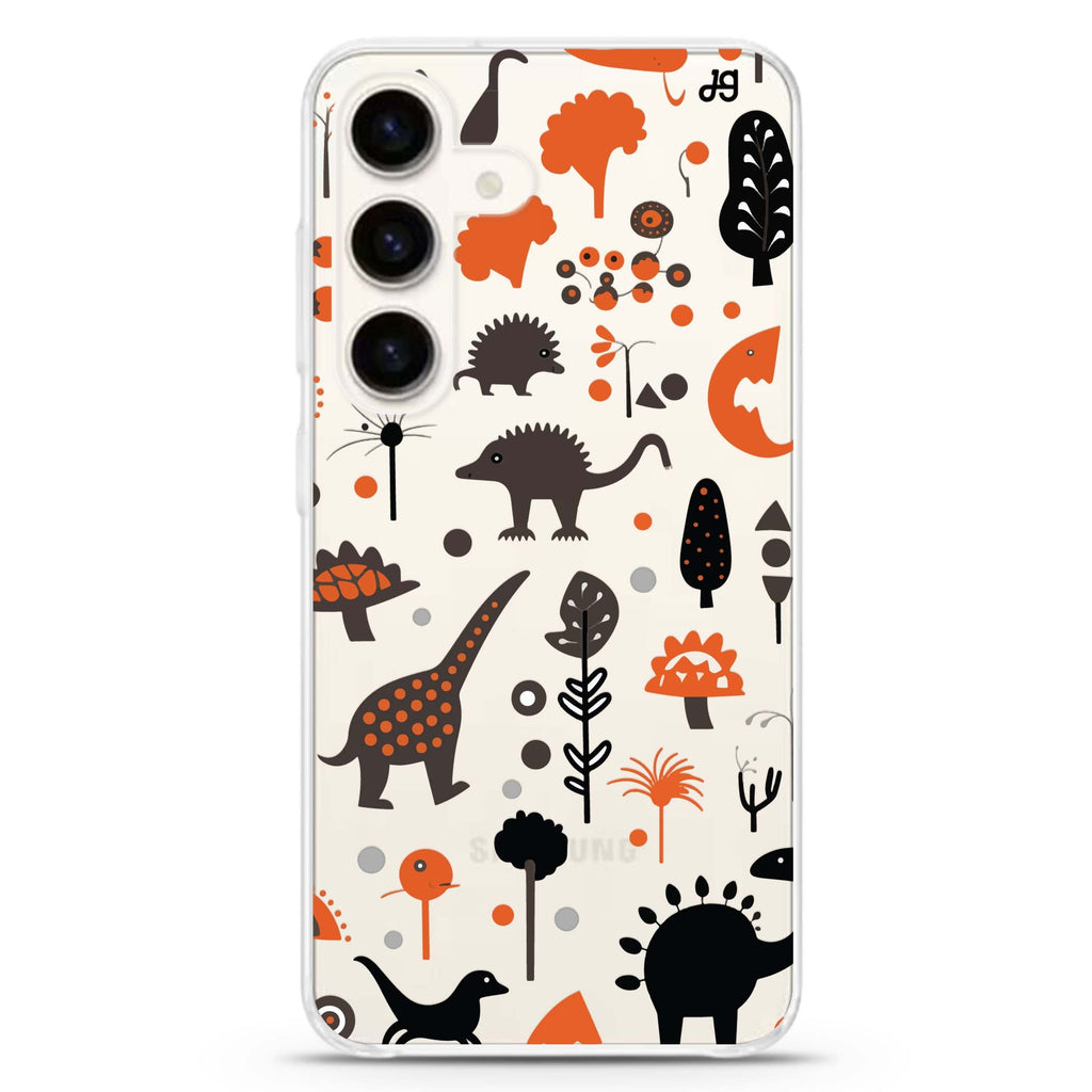 Jurassic Joy Samsung Galaxy Ultra Clear Case