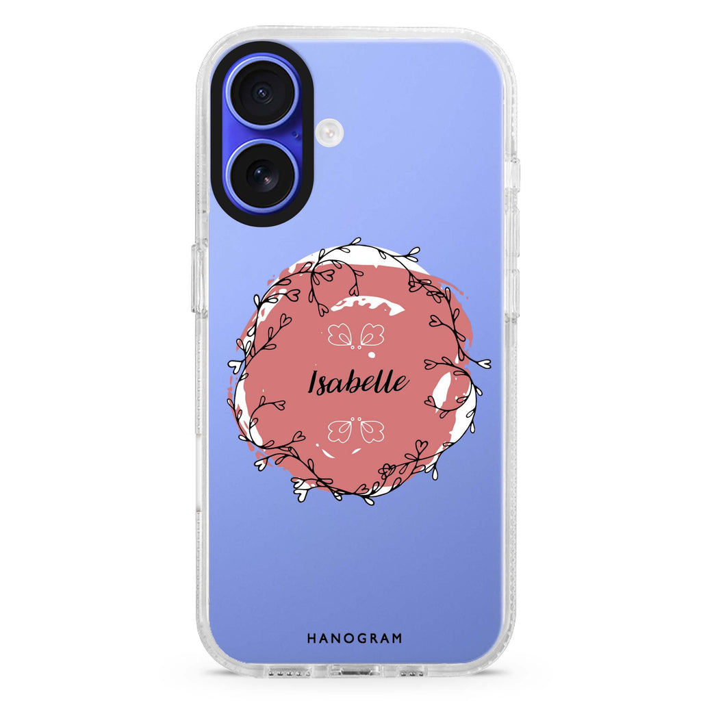 Heart Crown MagSafe Compatible iPhone 16 Ultra Clear Case - Personalized and Stylish Protection