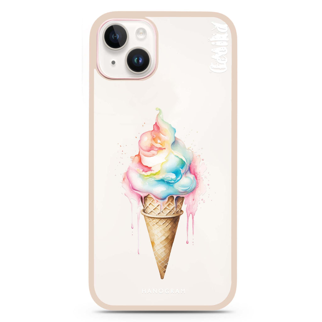 Frozen Bliss iPhone 15 Impact Guard Bumper Case