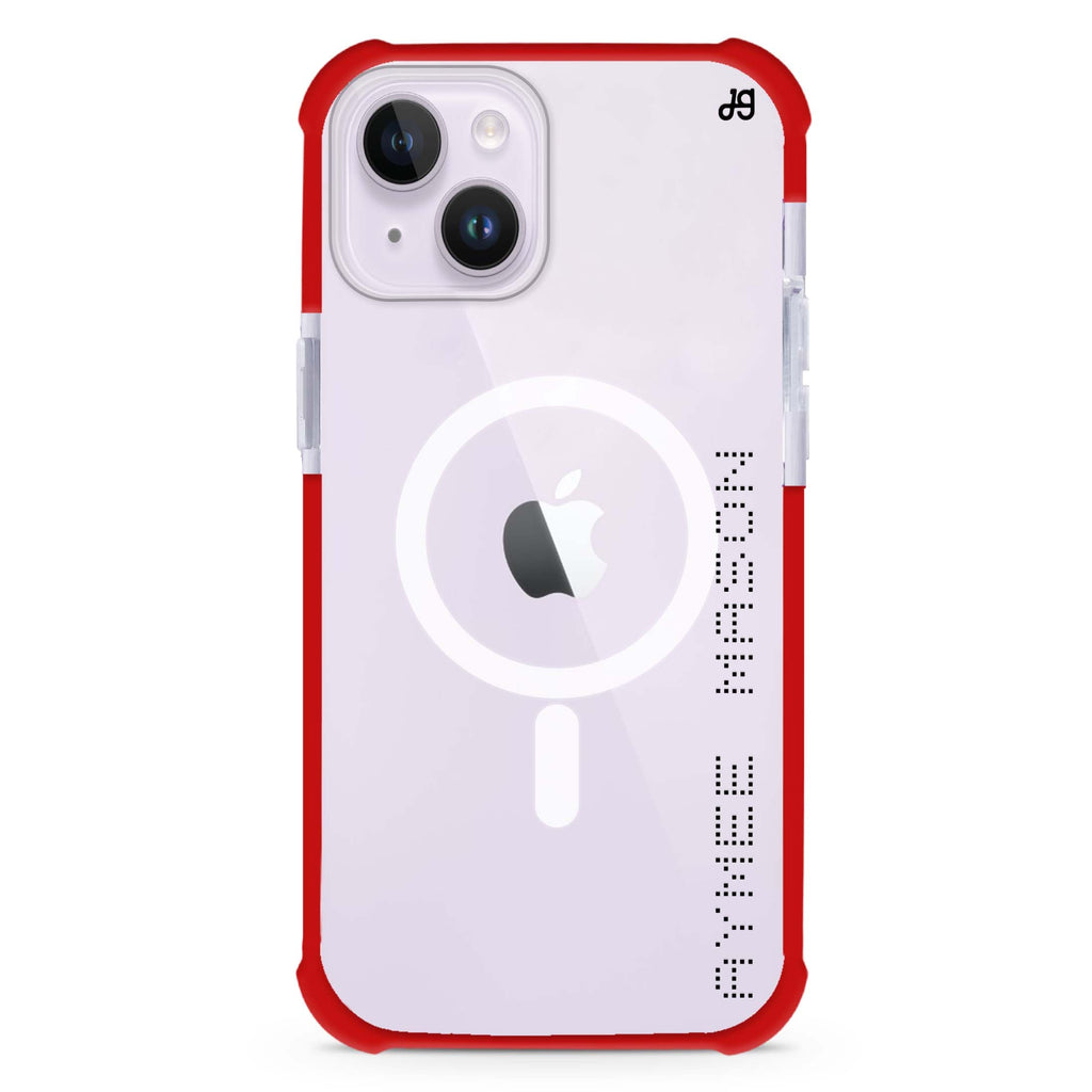 Digital Name iPhone 15 Plus MagSafe Compatible Ultra Shockproof Case