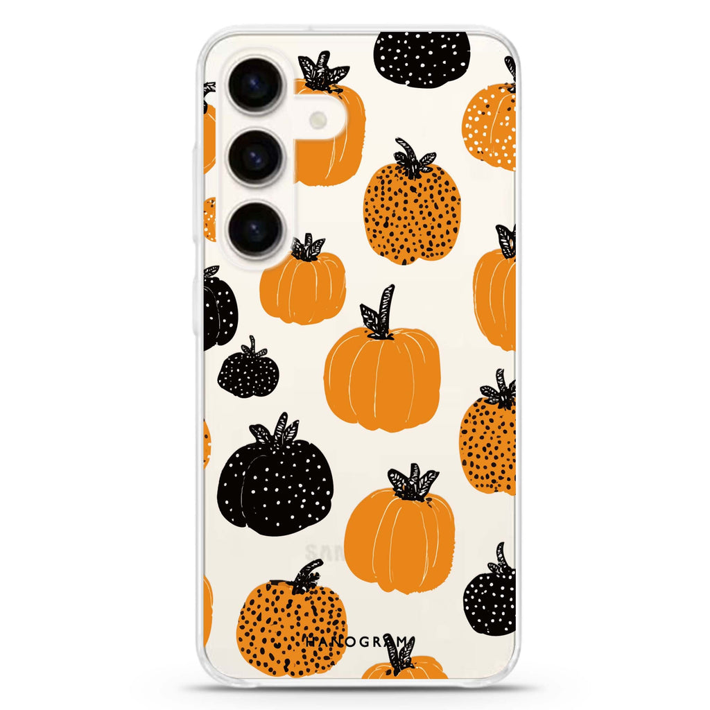Pumpkin Parade Samsung Galaxy Ultra Clear Case
