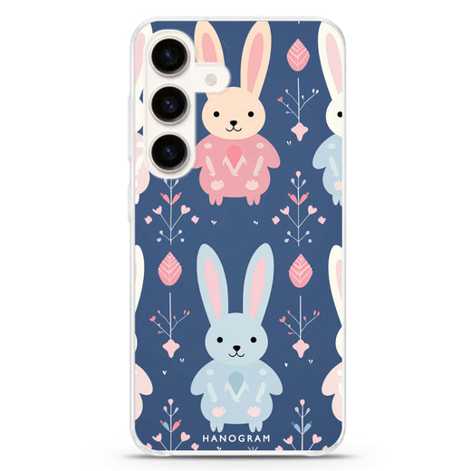Bunny Bliss Samsung Galaxy Ultra Clear Case