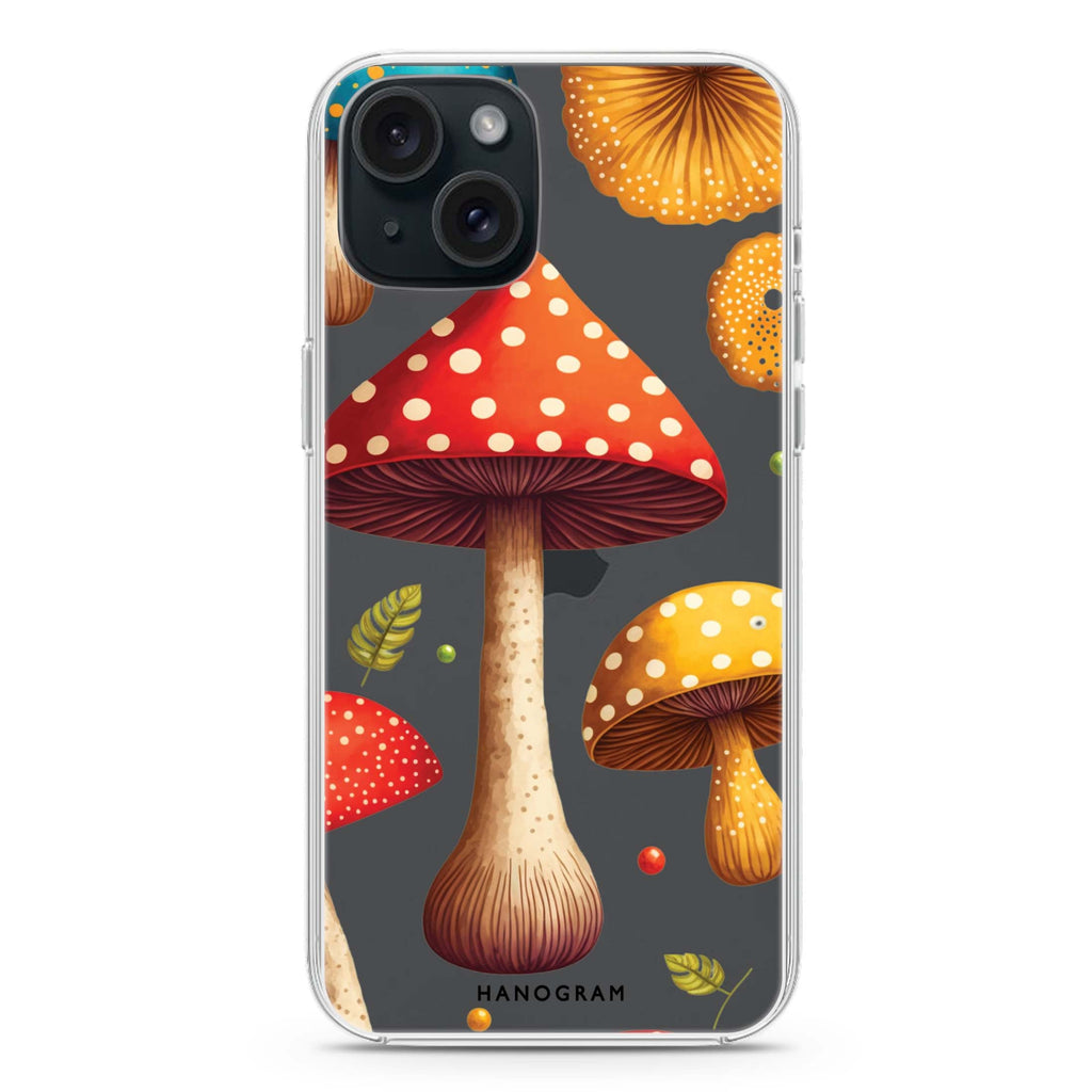 Mushroom time iPhone 15 Plus Ultra Clear Case