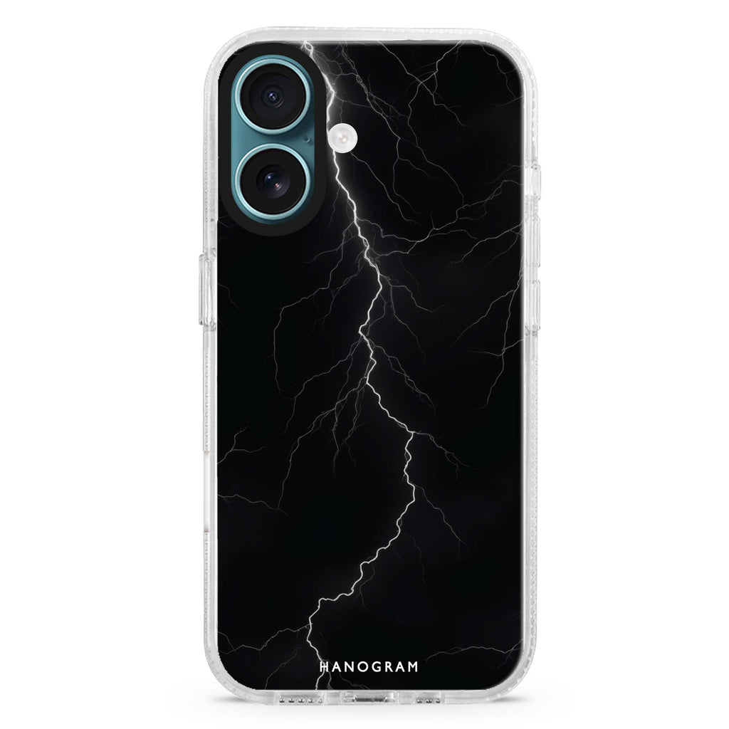 Thunder MagSafe Compatible iPhone 16 Ultra Clear Case - Personalized and Stylish Protection