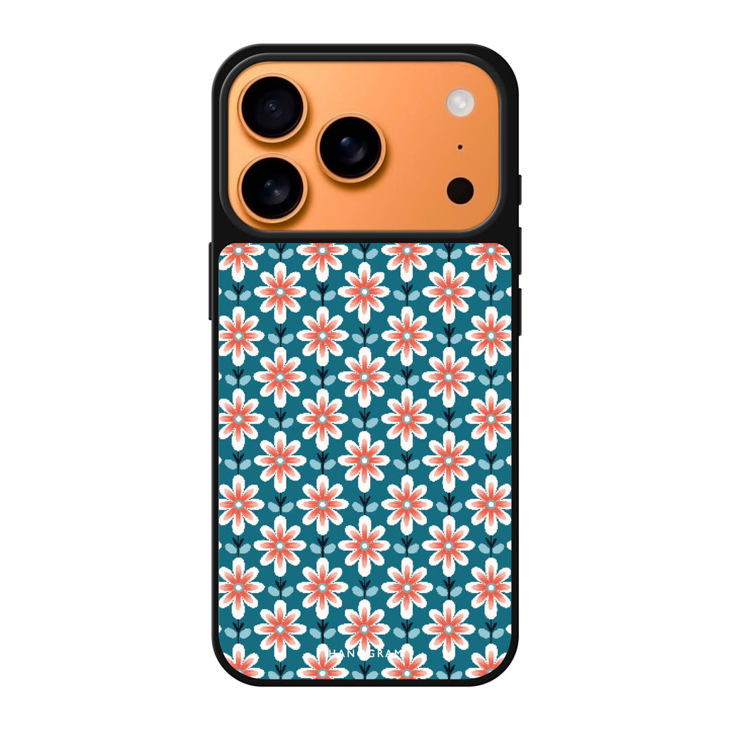 Infinite Petals flower floral iPhone 17 Pro Max mirror case