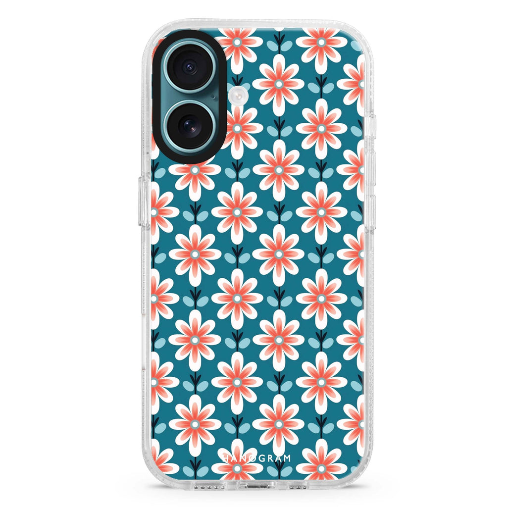 Infinite Petals MagSafe Compatible iPhone 16 Ultra Clear Case - Personalized and Stylish Protection