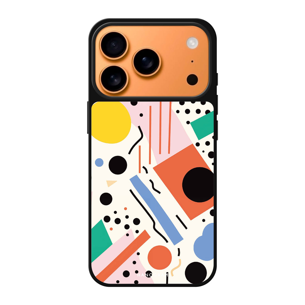 Geometric Groove geometric iPhone 17 Pro Max mirror case