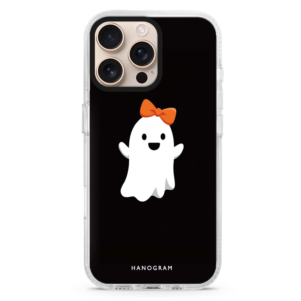 Boo in a Bow MagSafe Compatible Ultra Clear Case