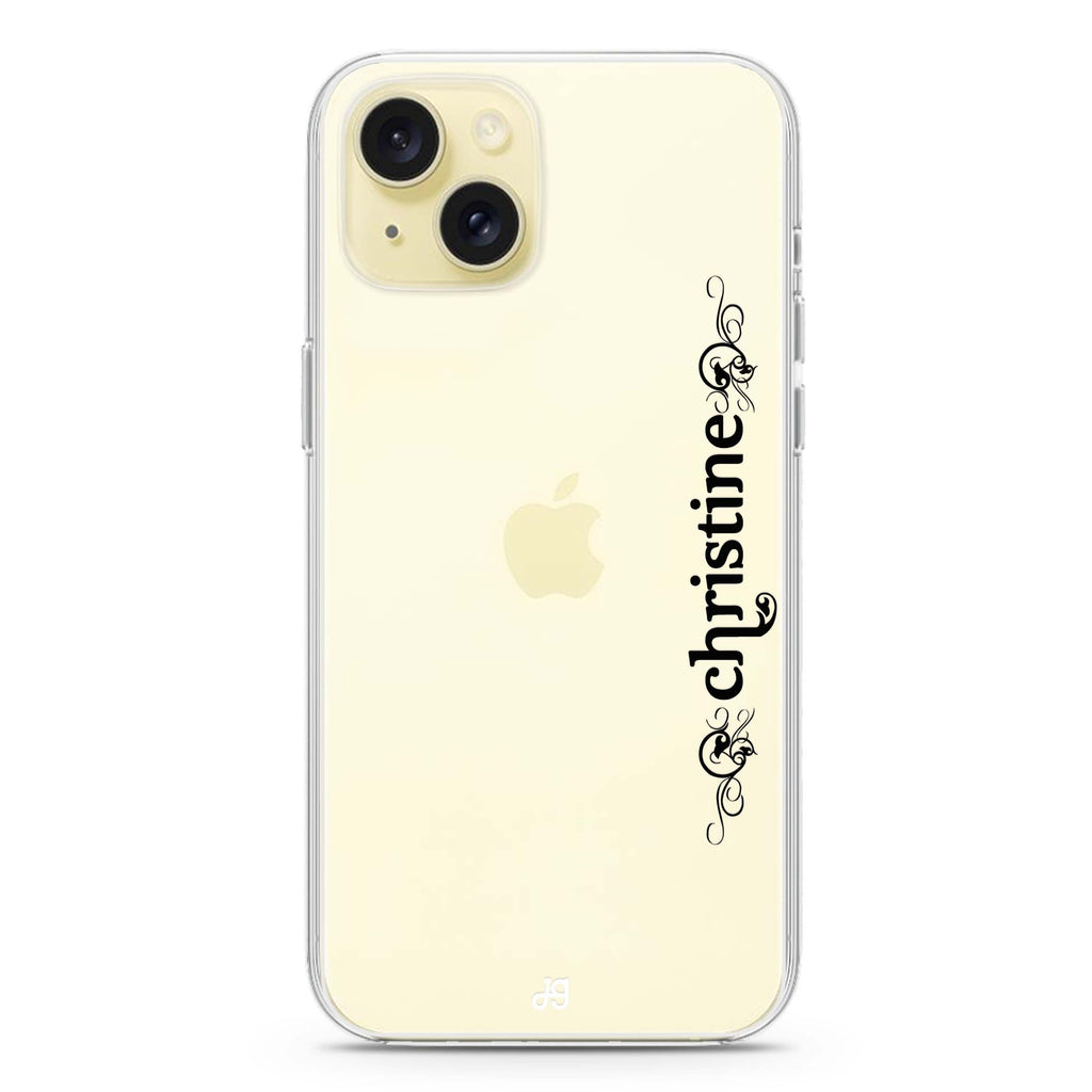 Grand Custom Name iPhone 15 plus Ultra Clear Case