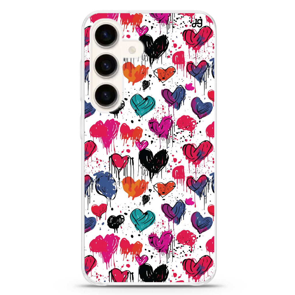 Bleeding Passion Samsung Galaxy Ultra Clear Case