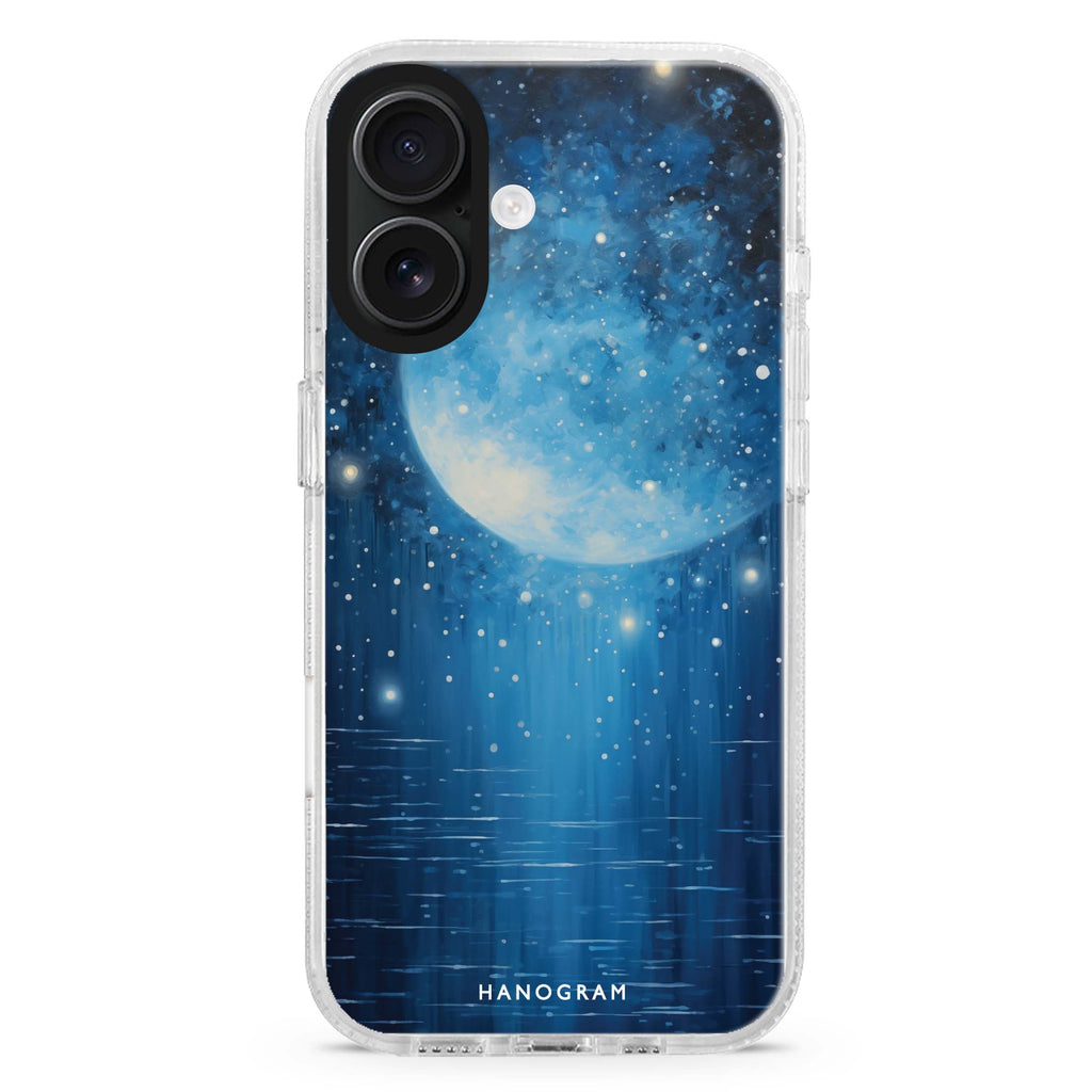 Midnight Crescent MagSafe Compatible iPhone 16 Ultra Clear Case - Personalized and Stylish Protection