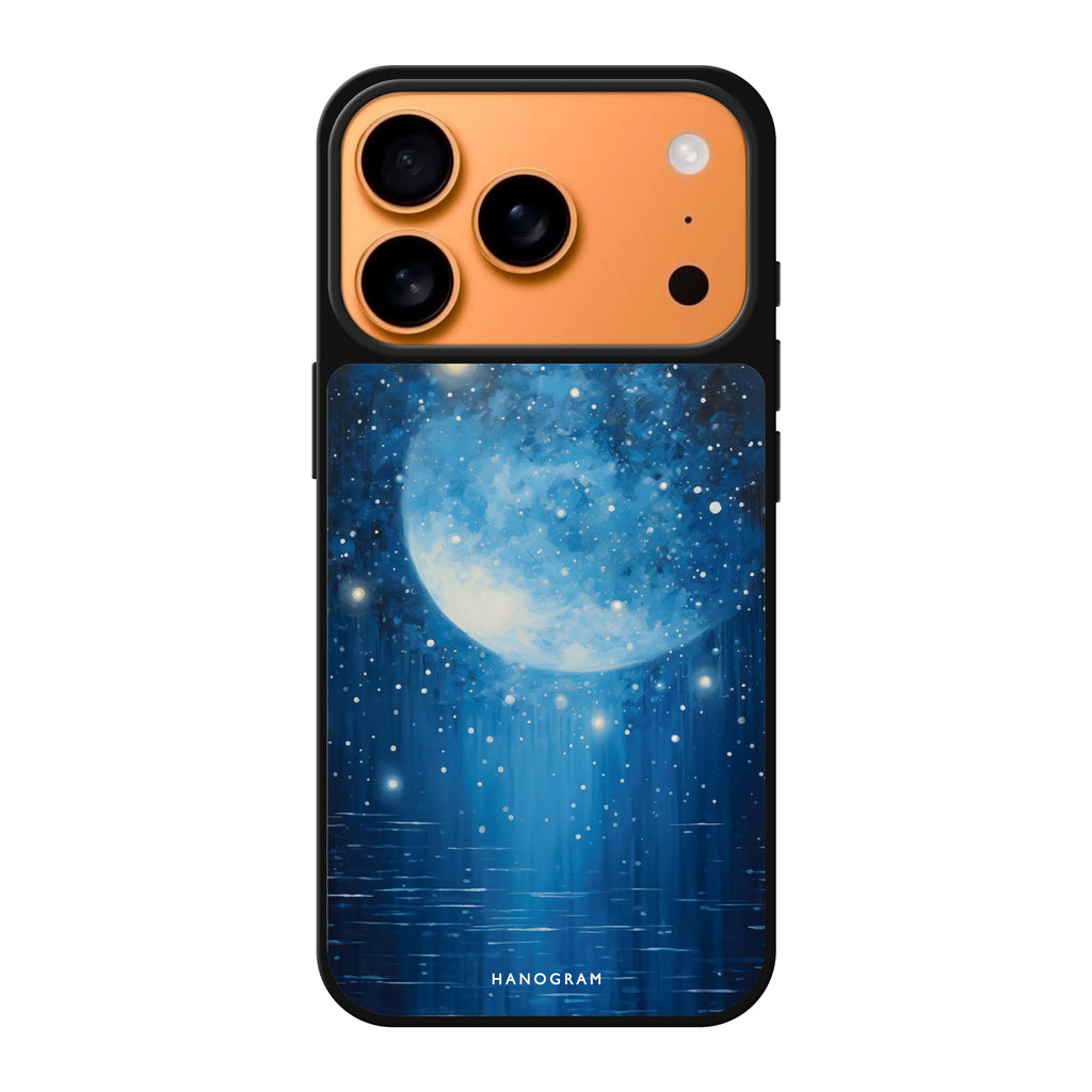 Midnight Crescent celestial iPhone 17 Pro Max mirror case
