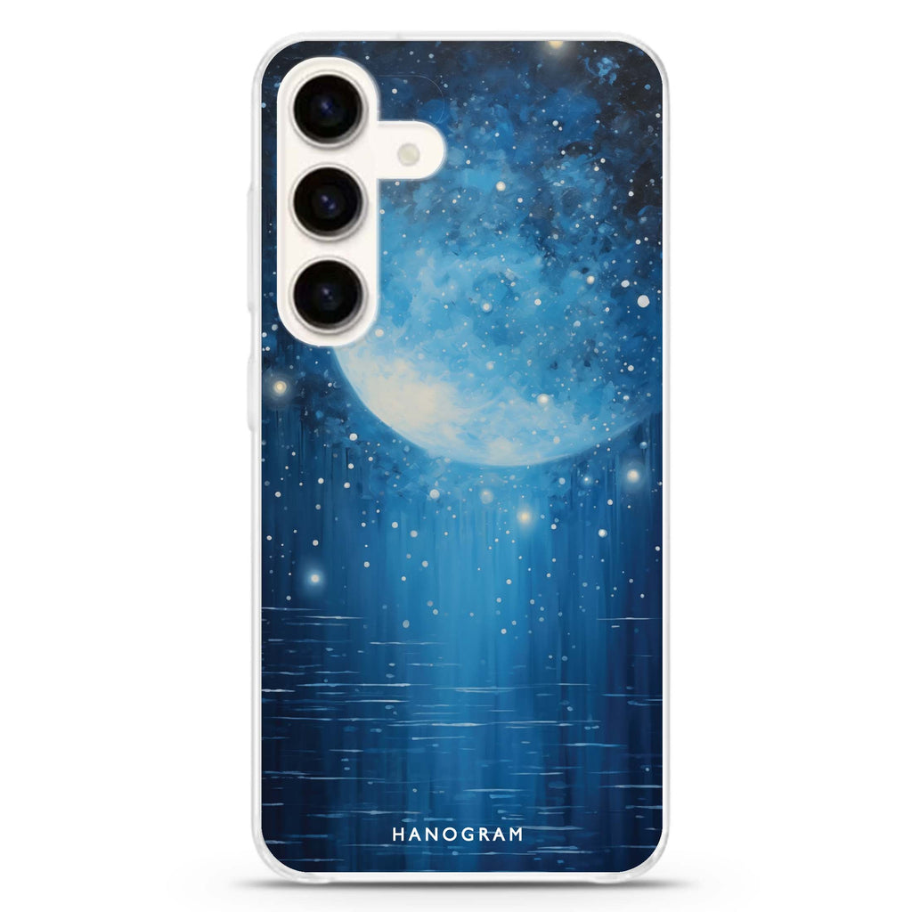 Midnight Crescent Samsung Galaxy Ultra Clear Case