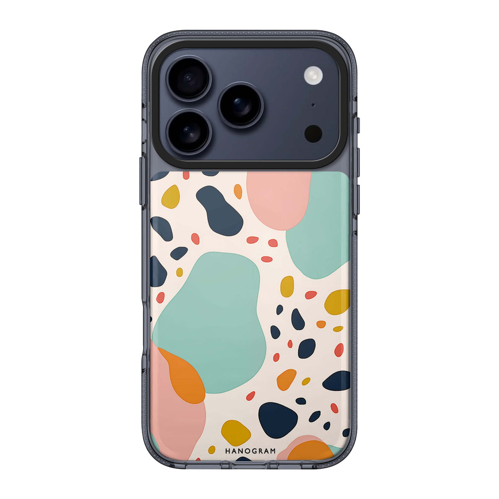 Artisan Fragments abstract iPhone 17 Pro Max ultra clear case