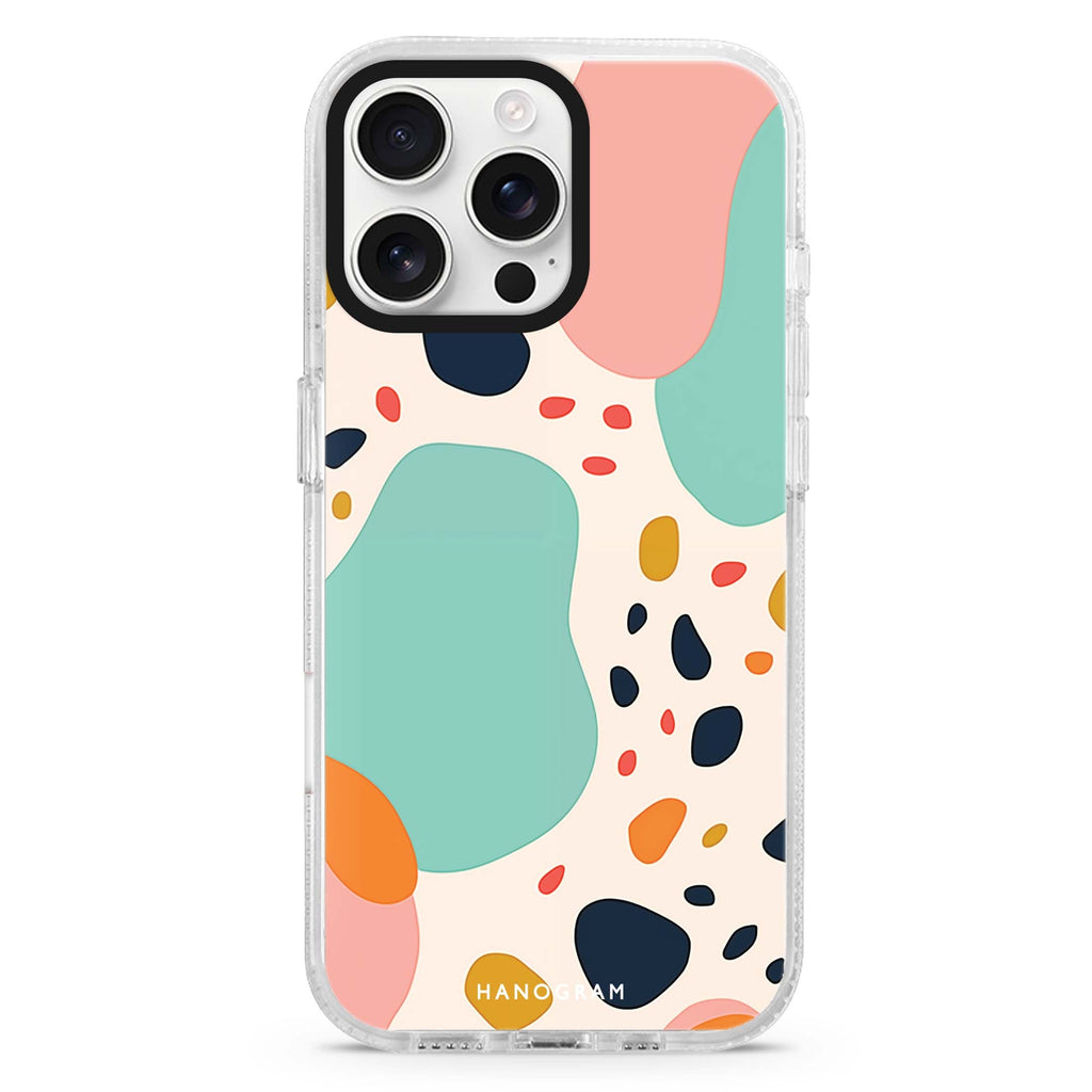Artisan Fragments MagSafe Compatible iPhone 16 Pro Ultra Clear Case - Personalized and Stylish Protection