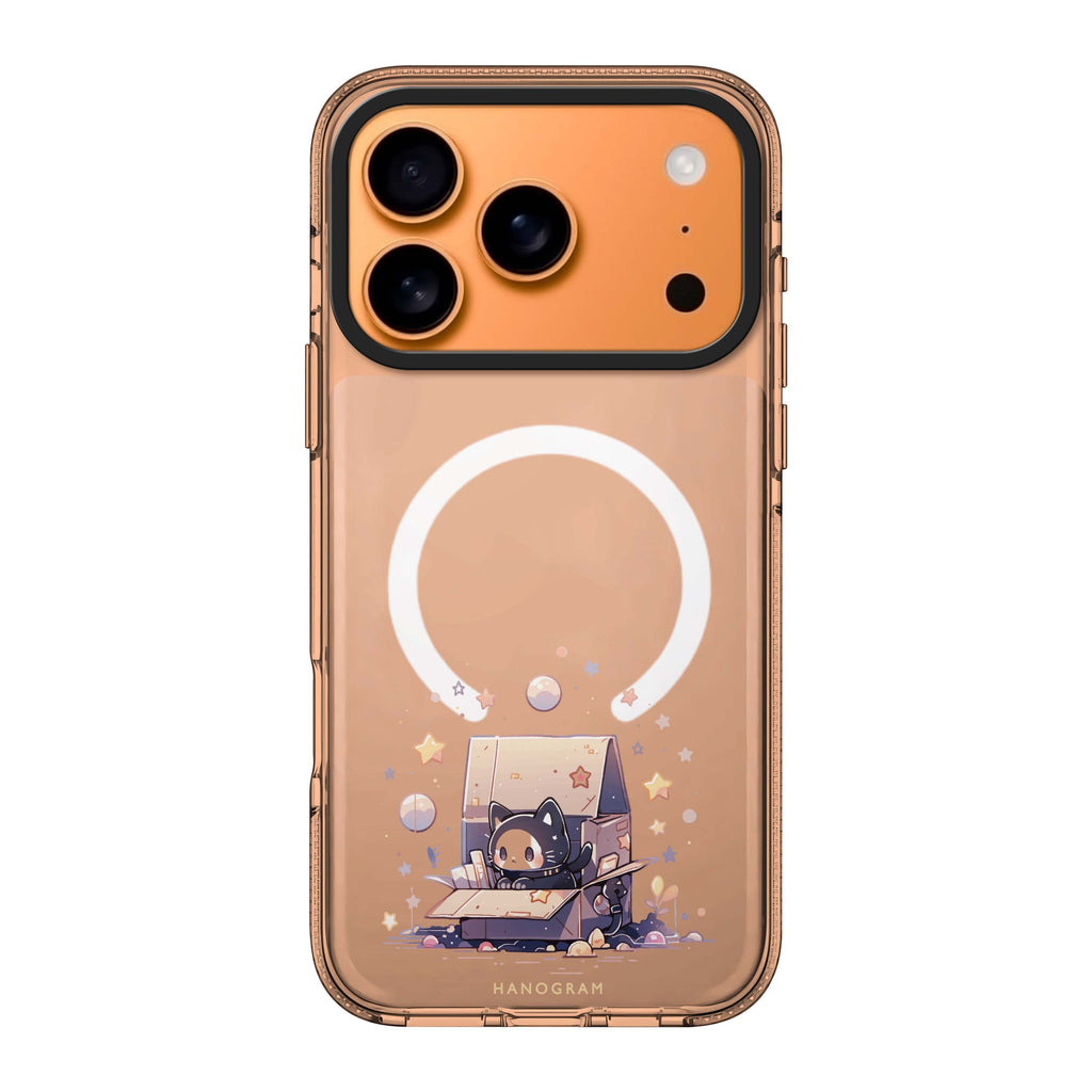 Starship Cat Pod cat animal iPhone 17 Pro Max ultra clear case