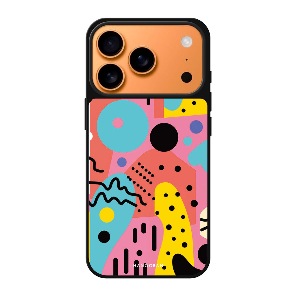 Retro Rhythm vintage iPhone 17 Pro Max mirror case