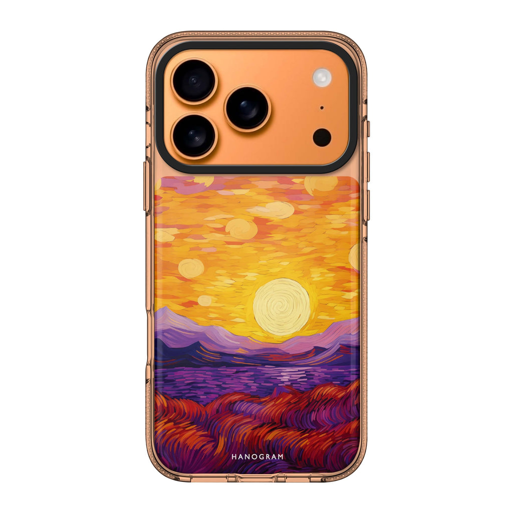 Horizon Flame nature iPhone 17 Pro Max ultra clear case