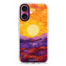 Horizon Flame MagSafe Compatible iPhone 16 Ultra Clear Case - Personalized and Stylish Protection