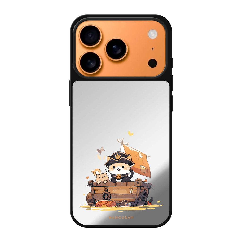 Feline Corsair cat animal iPhone 17 Pro Max mirror case