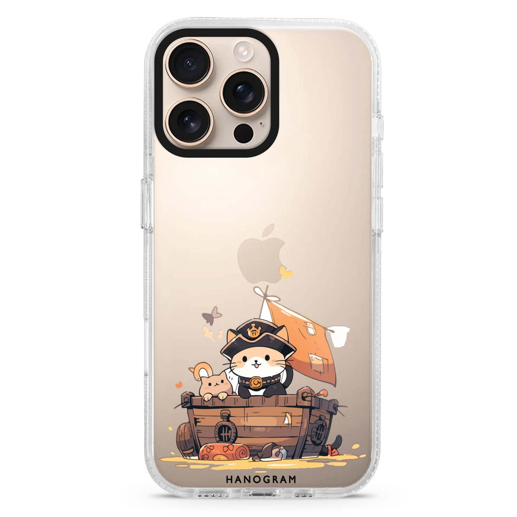 Feline Corsair iPhone 16 Pro & 16 Pro Max Case - Personalized and Stylish Protection