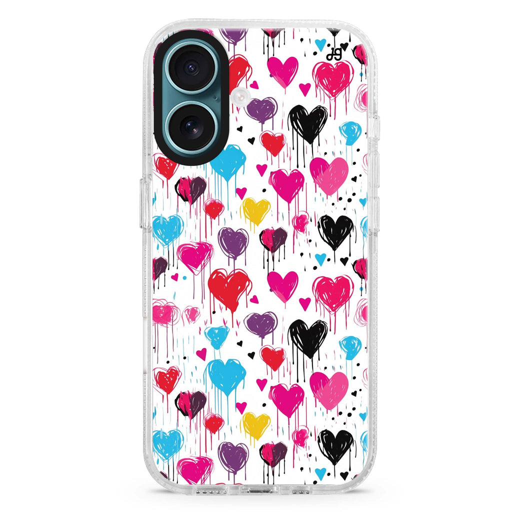 Drip Embrace MagSafe Compatible iPhone 16 Ultra Clear Case - Personalized and Stylish Protection