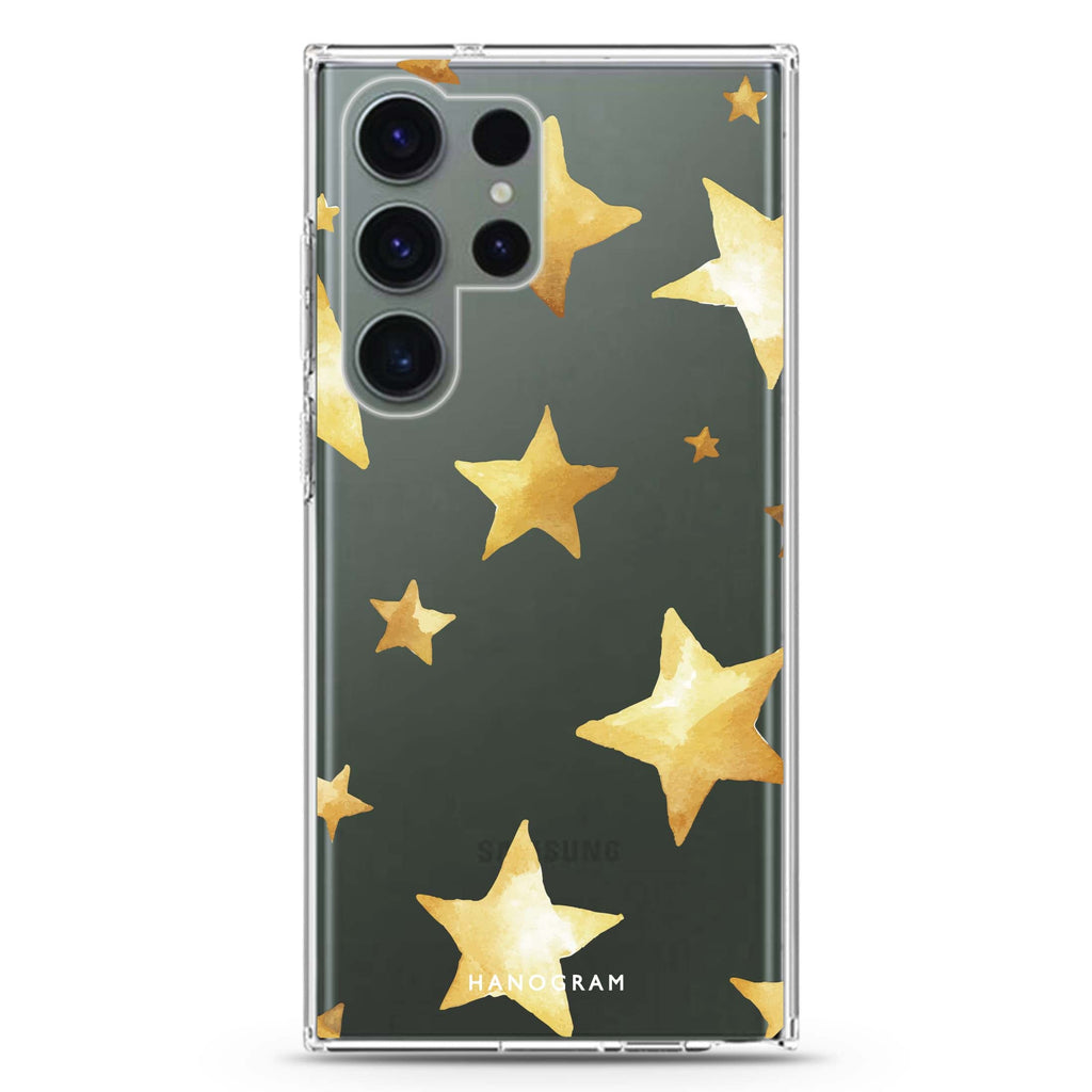 Starlet Mist Samsung Galaxy S26/S25/S24/S23/S22 Ultra ultra clear case, transparent design, main view