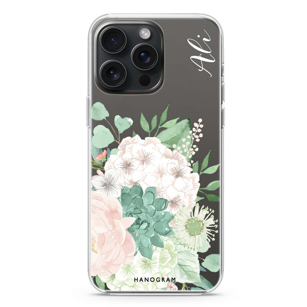 Vintage Flowers iPhone Ultra Clear Case