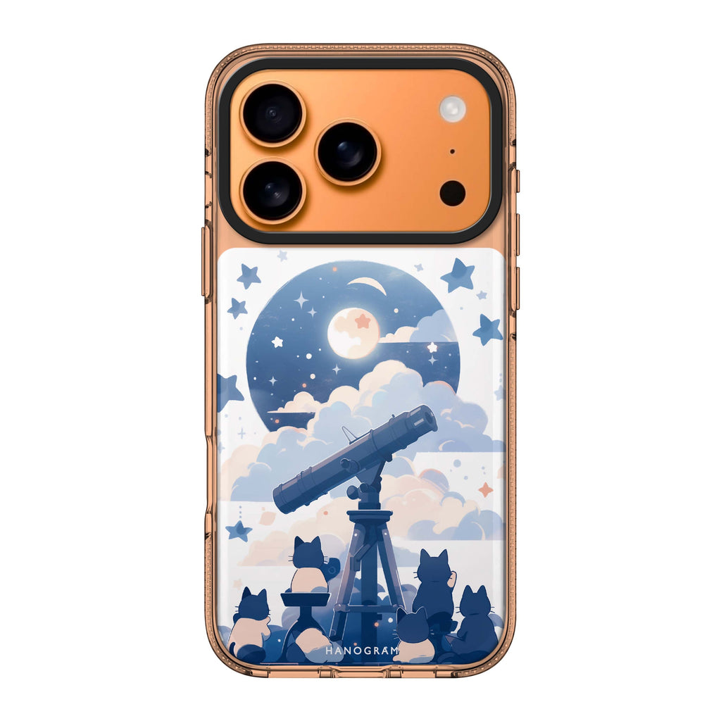 StarGaze Kitty cat animal cute iPhone 17 Pro Max ultra clear case